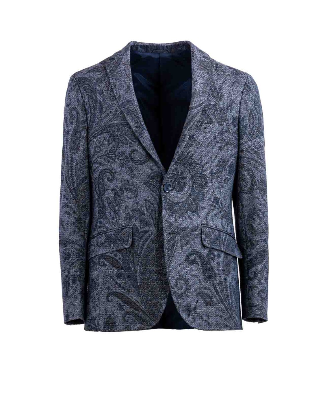shop ETRO Saldi Giacca: Etro giacca paisley jacquard.
Giacca in jersey jacquard Paisley ton-sur-ton. 
Sottocollo decorato con motivo geometrico.
Composizione: 61% cotone, 21% viscosa, 15% poliestere, 2% poliammide, 1% elastan.
Interno: 52% viscosa, 43% poliestere.
Vestibilità regular.
Chiusura monopetto.
Taschino a filetto sul petto.
Tasche laterali a pattina.
Spacco posteriore.
Fabbricato in Italia.. MRCB0001 99IA504-X0800 number 5695066
